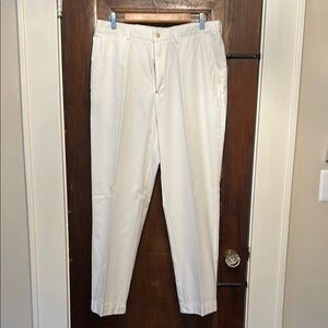 Ralph Lauren White Chinos with Relaxed Fit